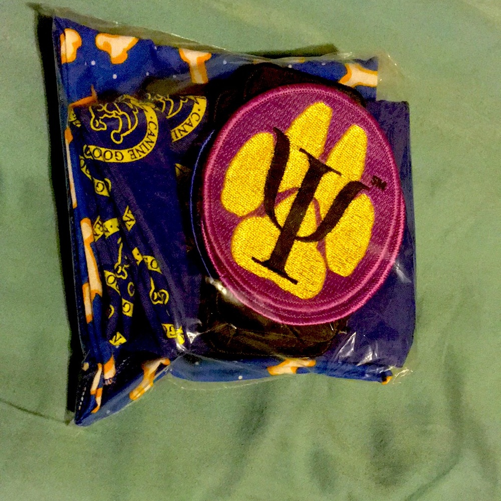 Service Dog Canine Good Citizen Psychological Support Dog Patches and Bandannas